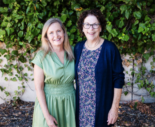 Lisa Edwards, Citizen of the Year, and Dr. Louann Carlomagno, Community Care Award Recipients